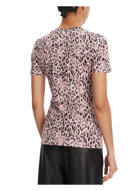 T-shirt stampa animalier all-over JUST CAVALLI | T-shirt | 78PAHE06 CJ11227R27